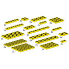 LEGO Assorted Yellow Plates Set 10012
