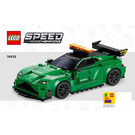LEGO Aston Martin Vantage Safety Car & AMR23 Set 76925 Instructions