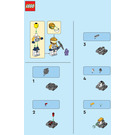 LEGO Astronaut en Robot 952405 Instructions