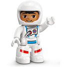 LEGO Astronaut with White Spacesuit and Helmet Duplo Figure
