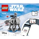 LEGO AT-AT vs. Tauntaun Microfighters Set 75298 Instructions