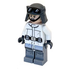 LEGO AT-ST Fahrer mit Schutzbrille und Weiß Jacke Minifigur