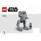 LEGO AT-ST 75332 Instructions
