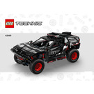 LEGO Audi RS Q e-tron 42160 Byggeinstruksjoner