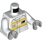 LEGO Audi Team Driver Minifig Torso (973 / 76382)