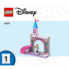 LEGO Aurora's Castle Set 43211 Instructions