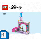 LEGO Aurora's Castle 43211 Instrukcje