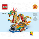 LEGO Auspicious Dragon 80112 Instructions