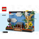 LEGO Australia Postcard 40651 Instructies