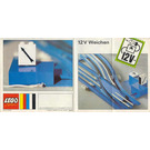 LEGO Automatic Left Electric Switch 754 Instrucciones