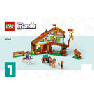 LEGO Autumn's Horse Stable Set 41745 Instructions