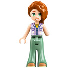 LEGO Autumn with Flower Top and Hair Flower Minifigure