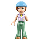 LEGO Autumn with Flower Top and Riding Helmet Minifigure