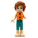 LEGO Autumn with Turquoise Wetsuit and Life Jacket Minifigure