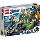 LEGO Avengers Speeder Bike Attack Set 76142 Packaging