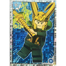 LEGO Avengers Trading Card Game (Polish) Series 1 - # 77 Komiksowy Loki