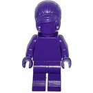 LEGO Awesome Dark Purple monochrome Minifigure