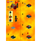 LEGO Axt Cart 4806 Instructions