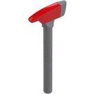 LEGO Bijl met Pick met Rood Hoofd (39802)