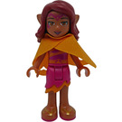 LEGO Azari Firedancer with Magenta Dress and Cape Minifigure
