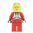 LEGO B-Ala Pilota con Chiaro Grigio Casco  Minifigure