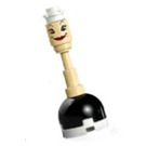 LEGO Babette with Dark Red Lips Minifigure