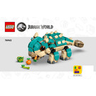 LEGO Baby Bumpy: Ankylosaurus 76962 Anweisungen