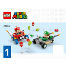 LEGO Baby Mario vs. Baby Luigi Set 72034 Instructions