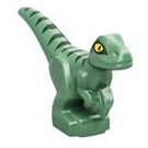 LEGO Baby Raptor med Grønn Striper (37829 / 65438)