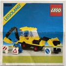 LEGO Backhoe 6686 Instructions