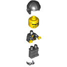 LEGO Backyard Blaster 2 (Bubba Blaster) mit Schwarz Flieger Helm Minifigur