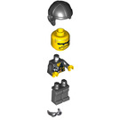 LEGO Backyard Blaster 2 (Bubba Blaster) met Zwart Vliegenier Helm Minifiguur