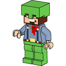 LEGO Badlands Explorer with Green Legs and Helmet Minifigure