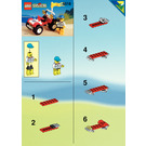 LEGO Baja Buggy Set 6518 Instructions