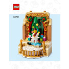 LEGO Ballerina & Nutcracker Scene Set 40701 Instructions