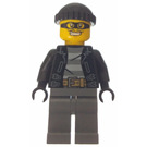 LEGO Bandit jossa Musta Naamio Minihahmo