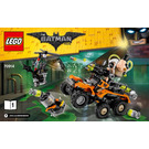 LEGO Bane Toxic Truck Attack 70914 Anweisungen