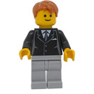 LEGO Bank Secretary Минифигурка със странични линии