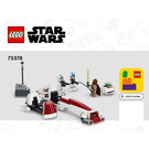 LEGO BARC Speeder Escape  75378 Instructions