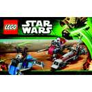 LEGO BARC Speeder with Sidecar Set 75012 Instructions