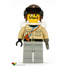 LEGO Baron Von Barron mit Braun Helm Minifigur