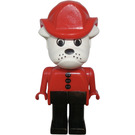 LEGO Barty Bulldog with Fire Helmet and Buttons with White Head Fabuland Figure