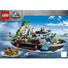 LEGO Baryonyx Dinosaur Boat Escape 76942 Instrukce