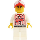 LEGO Baseball Player minifiguur