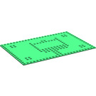 LEGO Baseplate 16 x 24 with Set 080 Red House Studs