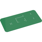 LEGO Baseplate 16 x 32 with Rounded Corners with Rounded Corners and Set 350 Dots