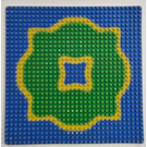 LEGO Basplatta 32 x 32 med Island och Lagoon i the Centrum (3811)