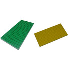 LEGO Baseplates, Green und Gelb 746