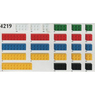 LEGO Basic Building Set, 3+ Set 4219