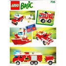 LEGO Basic Building Set, 7+ Set 735 Instructions